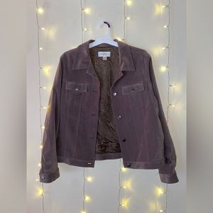 brown suede jacket, fall time vibes